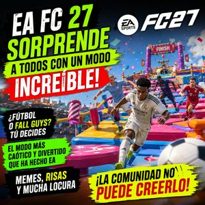 ¿Fútbol o Fall Guys? EA FC 27 desató los memes