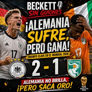 🚨 Alemania 🇩🇪 Escapa Del Papelón con Costa de marfil 🇨🇮 En El Mundial 2026
