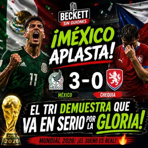 🏆 México 🇲🇽 lanza su candidatura: victoria aplastante sobre Chequia 🇨🇿
