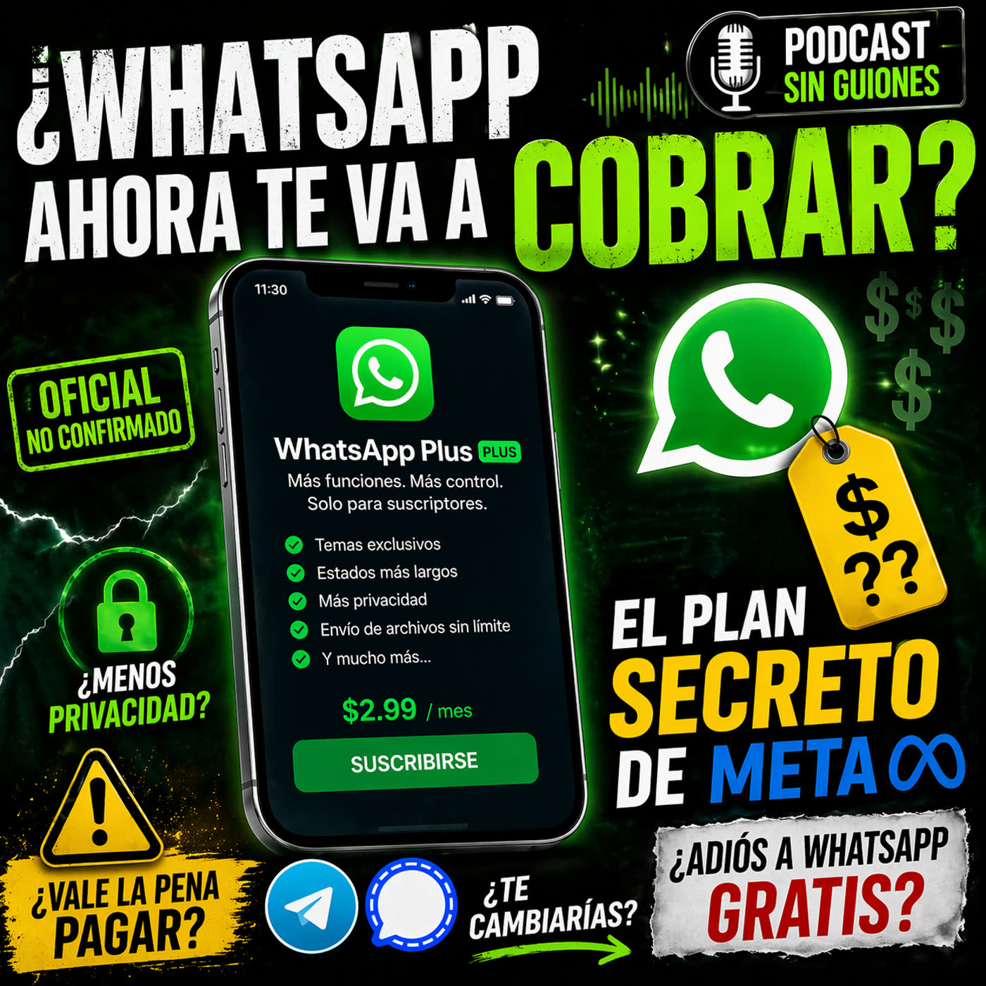 ¿WhatsApp DEJA de ser GRATIS? 😳