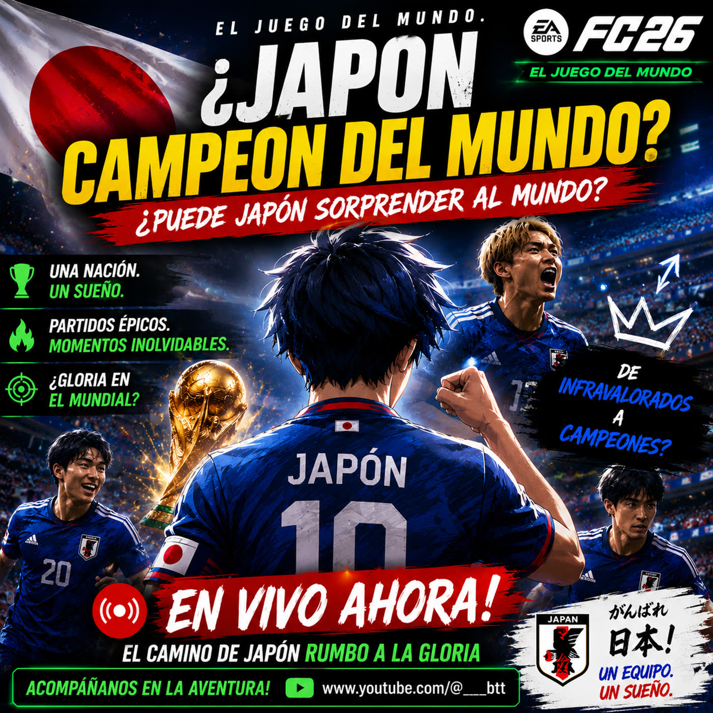 🇯🇵 ¿Puede Japón conquistar el Mundial?