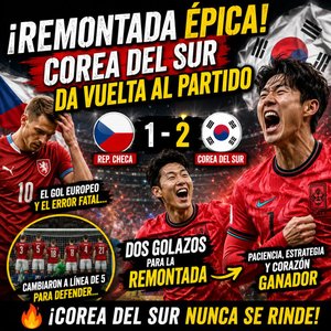 Corea del Sur vs República Checa - Mundial 2026 🏆