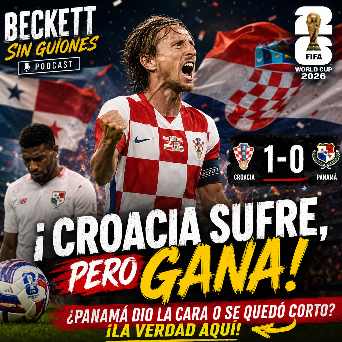 🚨 CROACIA 🇭🇷 GANA POR LA MÍNIMA CON PANAMÁ 🇵🇦 Y ENCIENDE LAS ALARMAS