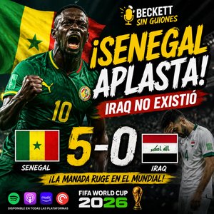 ¡Iraq 🇮🇶 fue borrado del mapa! Senegal 🇸🇳 no tuvo piedad