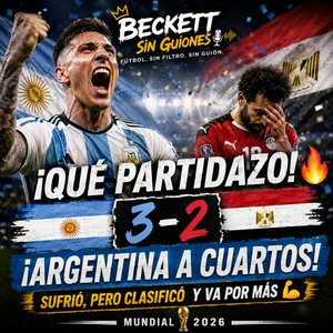 ¡Egipto 🇪🇬 estuvo a minutos de la hazaña! Argentina 🇦🇷 escapó por poco