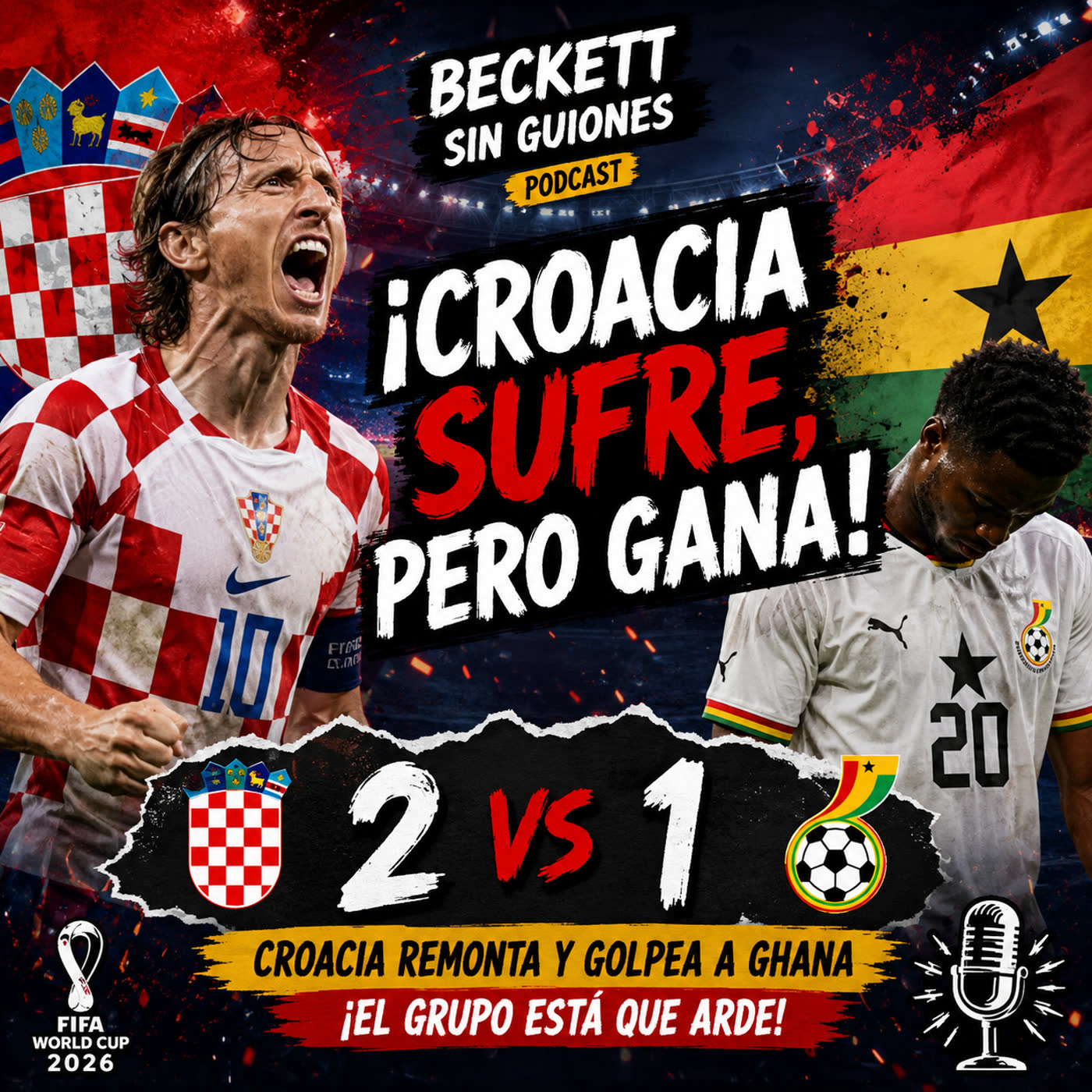 ¡Un triunfo que vale oro! Croacia  revive en el Mundial 2026