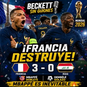 🇫🇷 ¡FRANCIA NO TUVO PIEDAD! Mbappé y Dembélé DESTROZAN a Iraq 🇮🇶