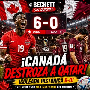 🚨 ¡Escándalo en el Mundial! Canadá 🇨🇦 aplasta a Qatar 🇶🇦 sin piedad