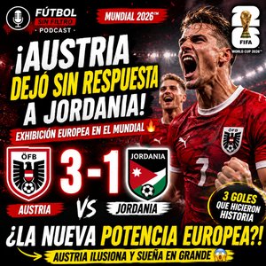 🔥 ¡Exhibición austríaca 🇦🇹! Jordania 🇯🇴sufrió una dura derrota