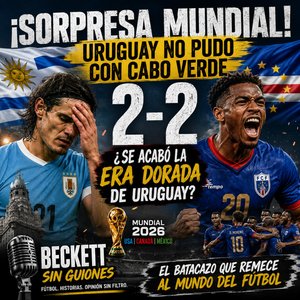 URUGUAY 🇺🇾 NO PUDO CON CABO VERDE 🇨🇻 Y EL MUNDIAL ENLOQUECE