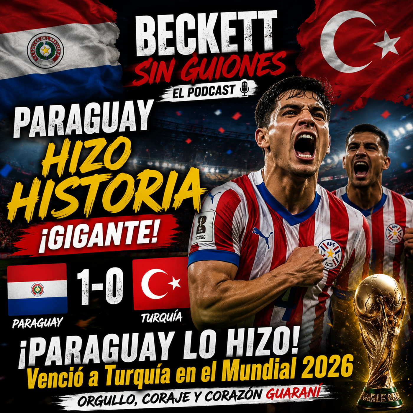🚨 ¡Increíble! Turquía 🇹🇷 No Encontró Respuesta Ante Paraguay 🇵🇾