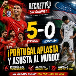 🇵🇹 ¡PORTUGAL DESTRUYÓ A UZBEKISTÁN 🇺🇿 ! El 5-0 que hizo temblar el Mundial
