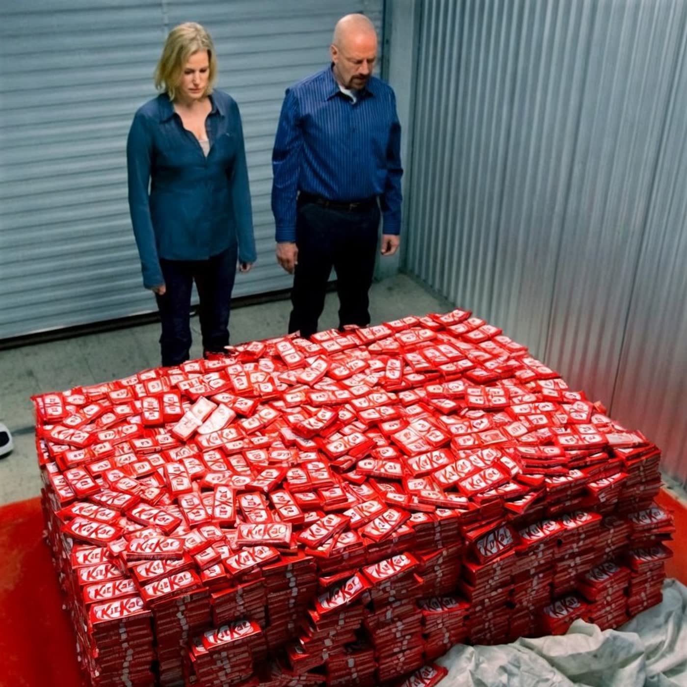 12 toneladas de kit Kat ????????