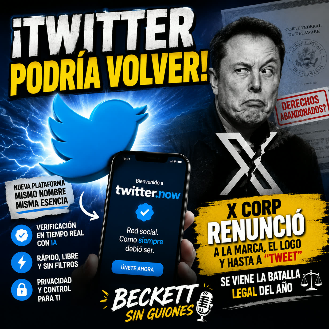 🐦 ¡TWITTER PODRÍA VOLVER! La Batalla que Pone Contra las Cuerdas a Elon Musk