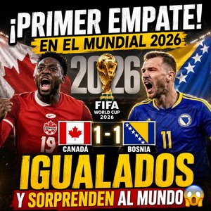 Partido Canadá 🇨🇦 vs Bosnia 🇧🇦 mundial 2026
