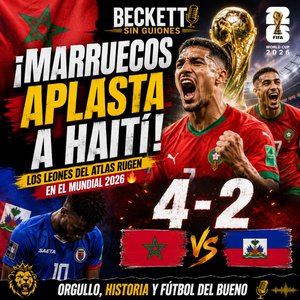 💥 Haití 🇭🇹 resistió… pero Marruecos 🇲🇦 terminó imponiendo su poder