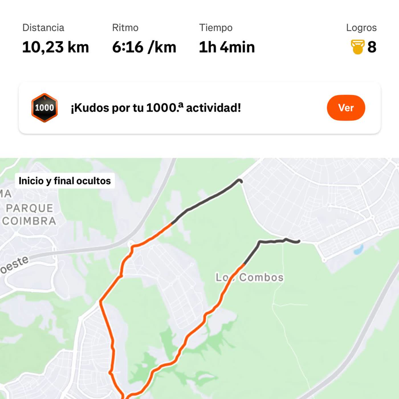 94,2 - 10km por senderos y visita al nutricionista