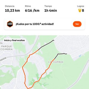 94,2 - 10km por senderos y visita al nutricionista