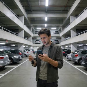 4. Pierdo mi coche en un parking