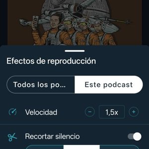 11. Velocidad de reproducción podcasts