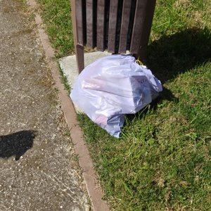 10. La gente y la basura