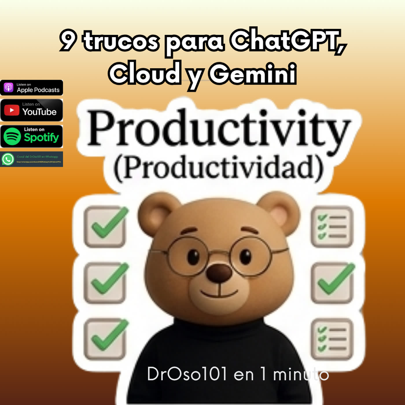 9 trucos para ChatGPT, Cloud y Gemini episode artwork