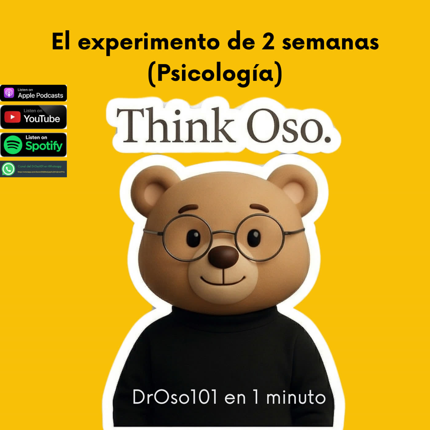 28. El experimento de 2 semanas (Psicología)