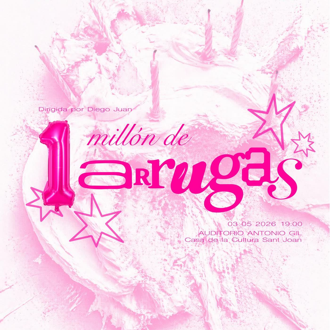 9. Nos invitan al estreno de 1 Millón de arrugas.