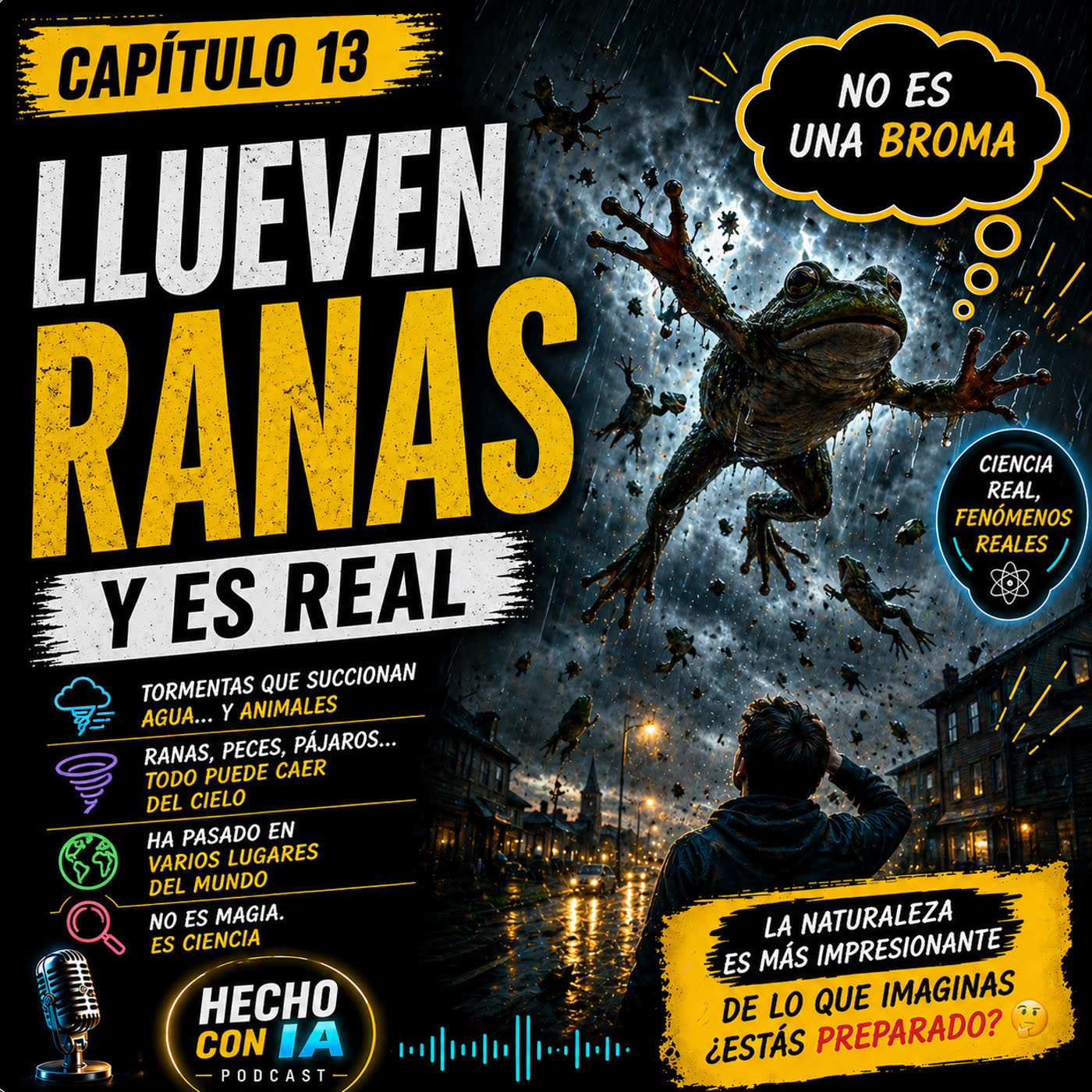 13. HAN CAÍDO RANAS DEL CIELO (y es real)