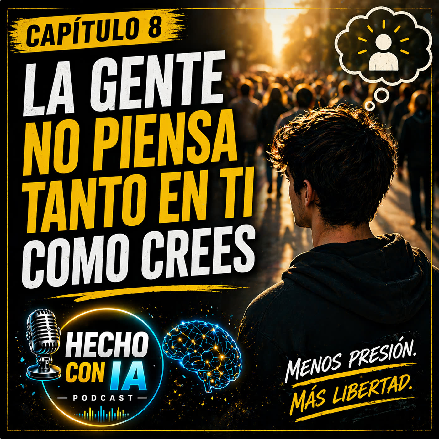 8. LA GENTE NO PIENSA TANTO EN TI COMO CREES