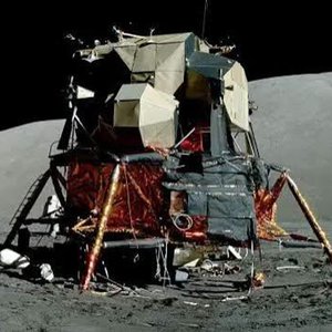 El despegue del Eagle desde la Luna