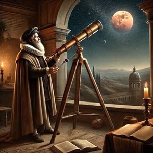 93 Galileo apunta al cielo