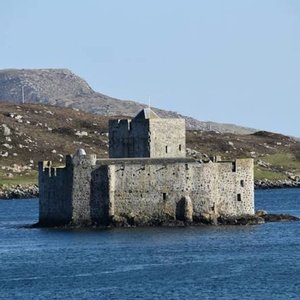01 Kisimul  castillo en el mar , de  Escocia.
