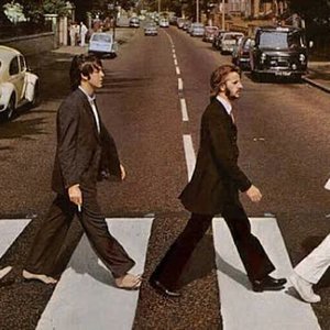 60 Foto Historica Abbey road del disco de los the Beatlles