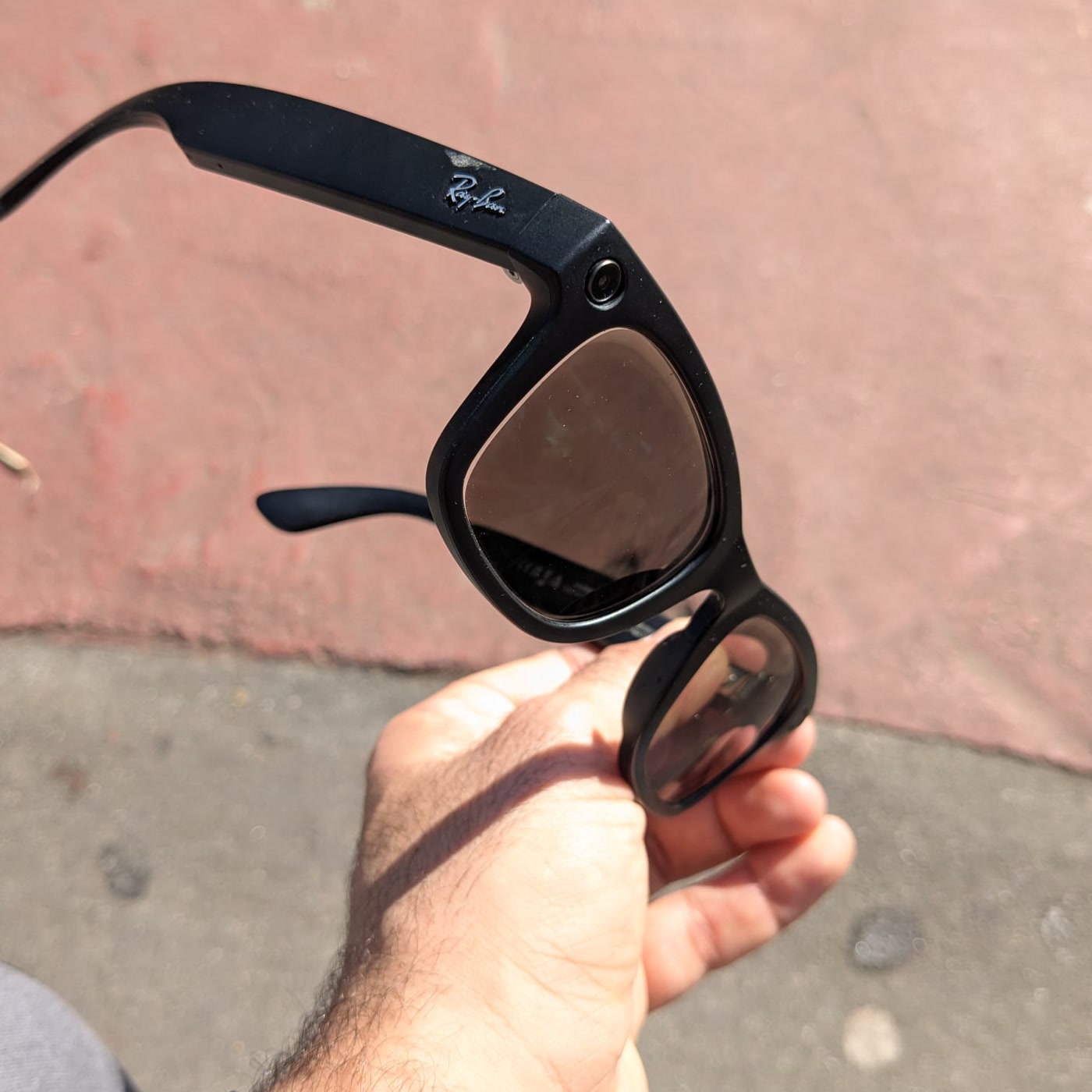 Probando Prestocast con las gafas de meta
