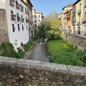 Amanecer junto al Darro