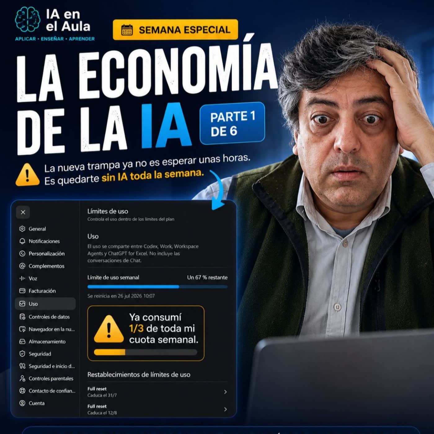68. Cambio de límites ChatGPT | Gustavo Coronel - IA | Gustavo Coronel episode artwork