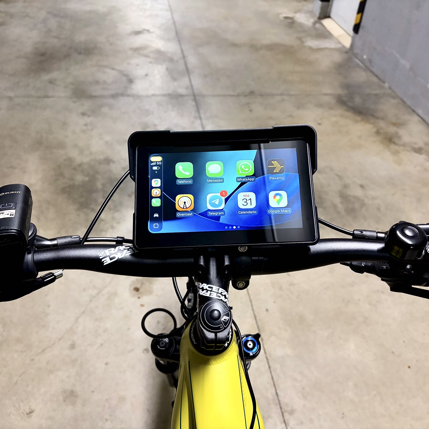 8. Andando en la bicicleta: CarPlay