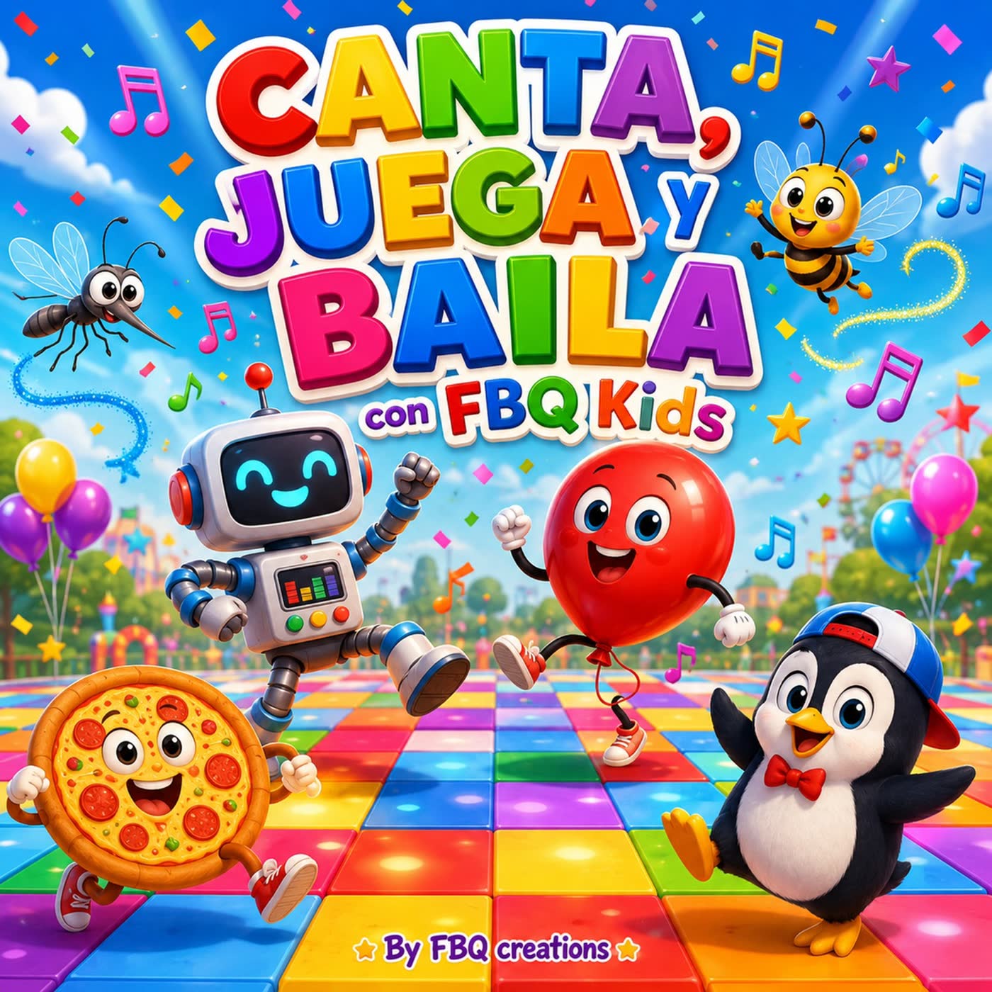 🎈 ¡Preguarda ya “Canta, Juega y Baila con FBQ Kids” en Spotify! 🎶 episode artwork