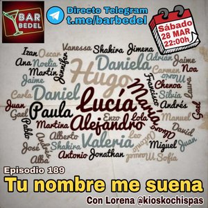 Tú nombre me suena. Bar Bedel 189