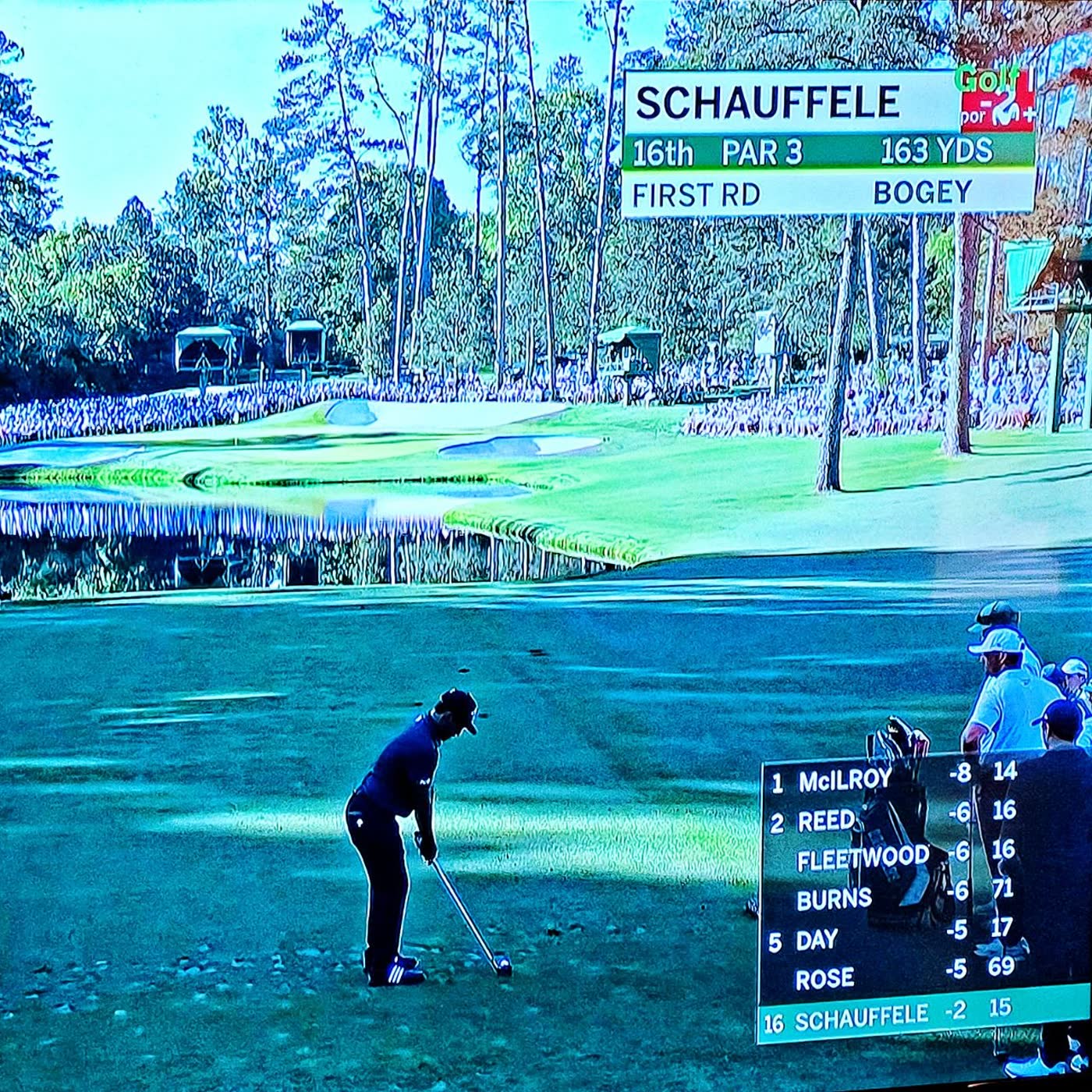 Viendo Golf. Cosas raras que uno hace.