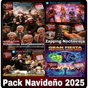 Bar Bedel. Pack Navideño 2025. 4 episodios del tirón!