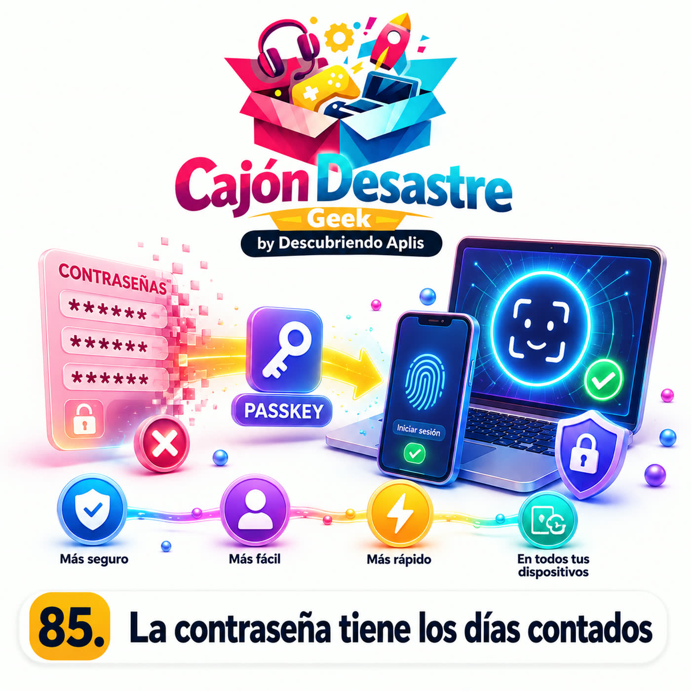 85. La contraseña tiene los días contados