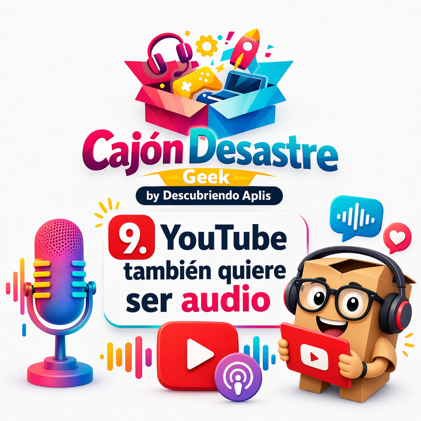 9. YouTube también quiere ser audio