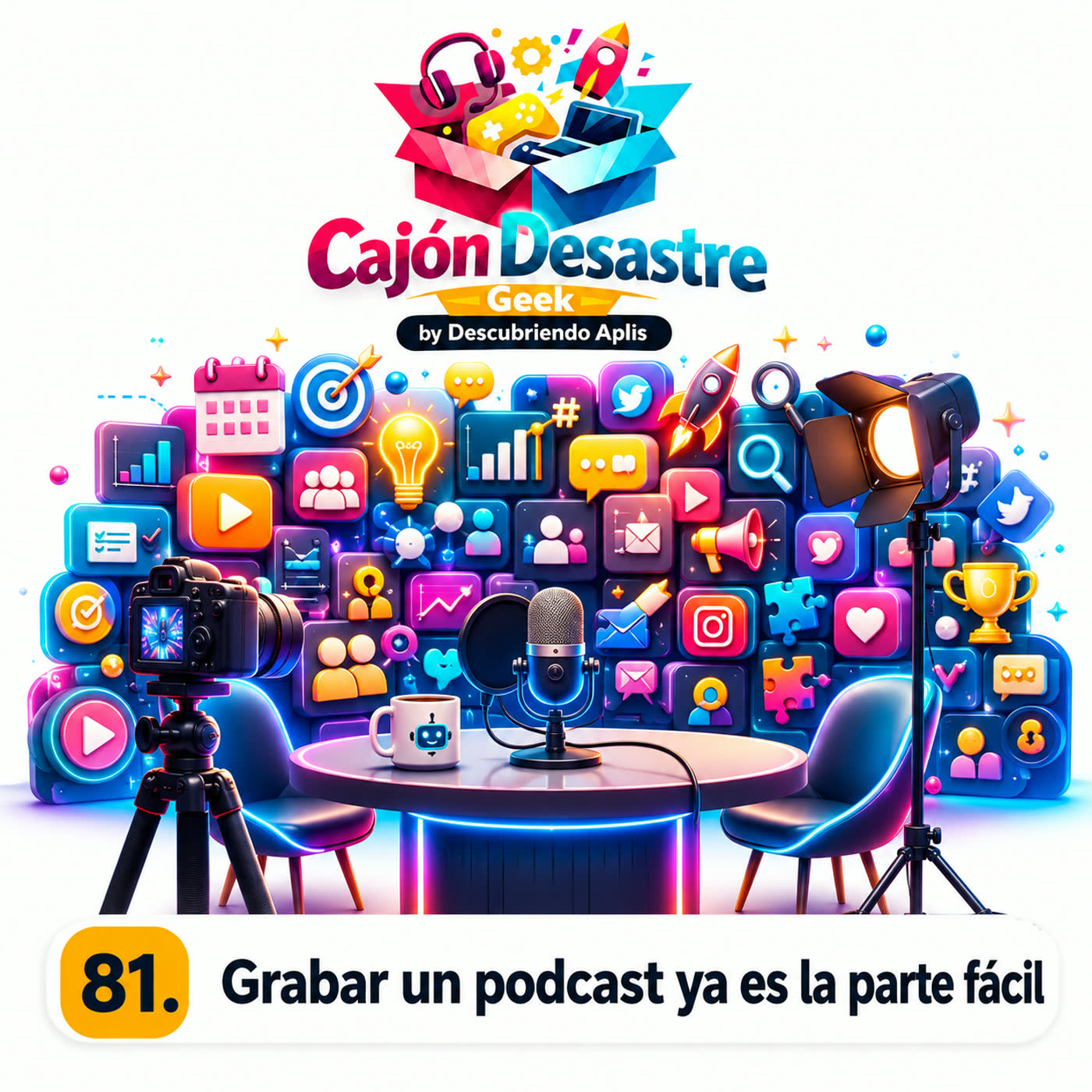 81. Grabar un podcast ya es la parte facil