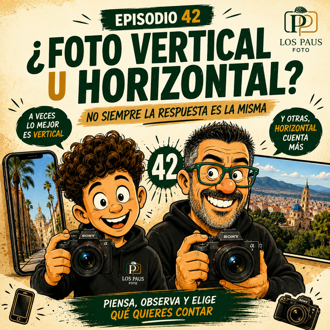 42. ¿Foto vertical u horizontal?