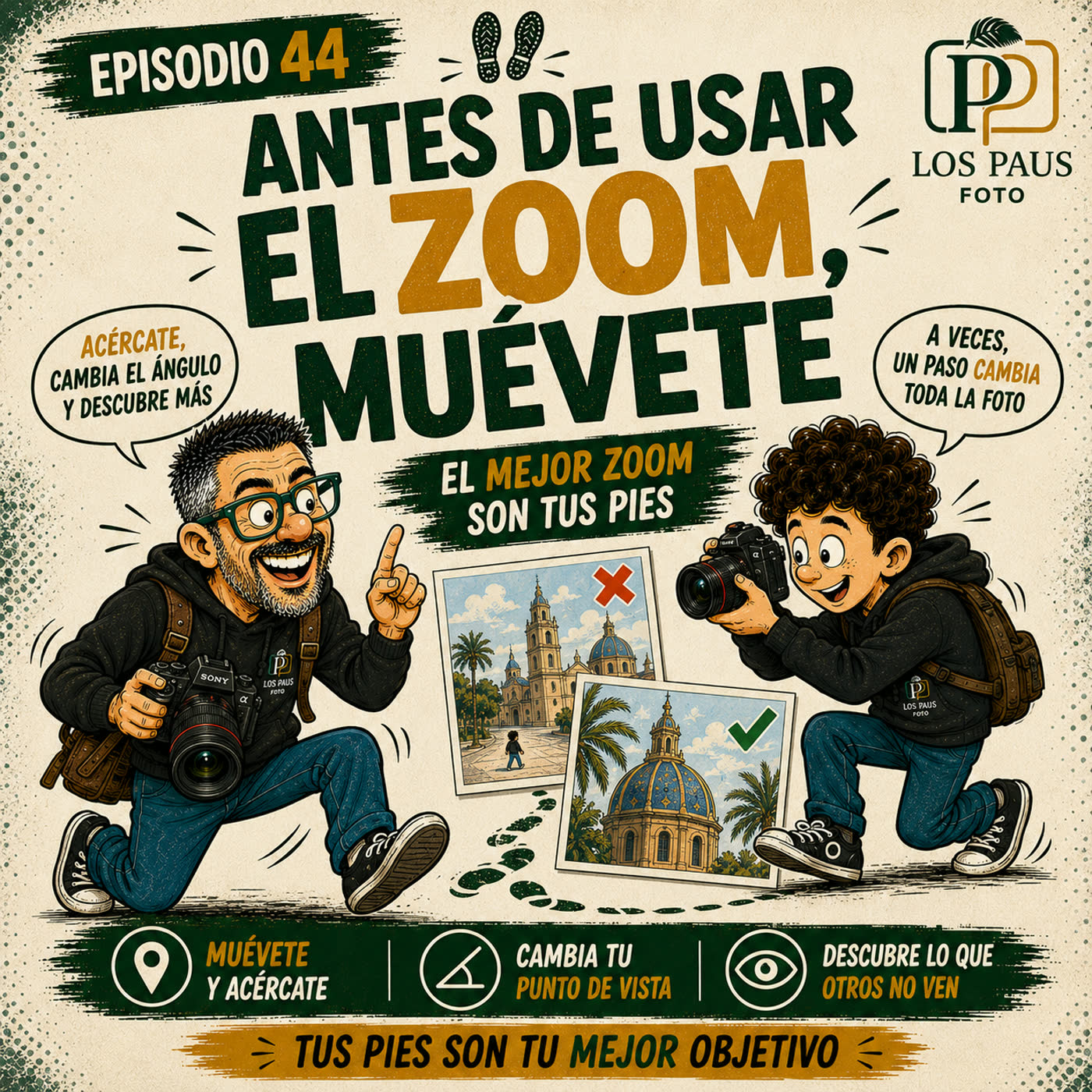 44. Antes de usar el zoom, muévete