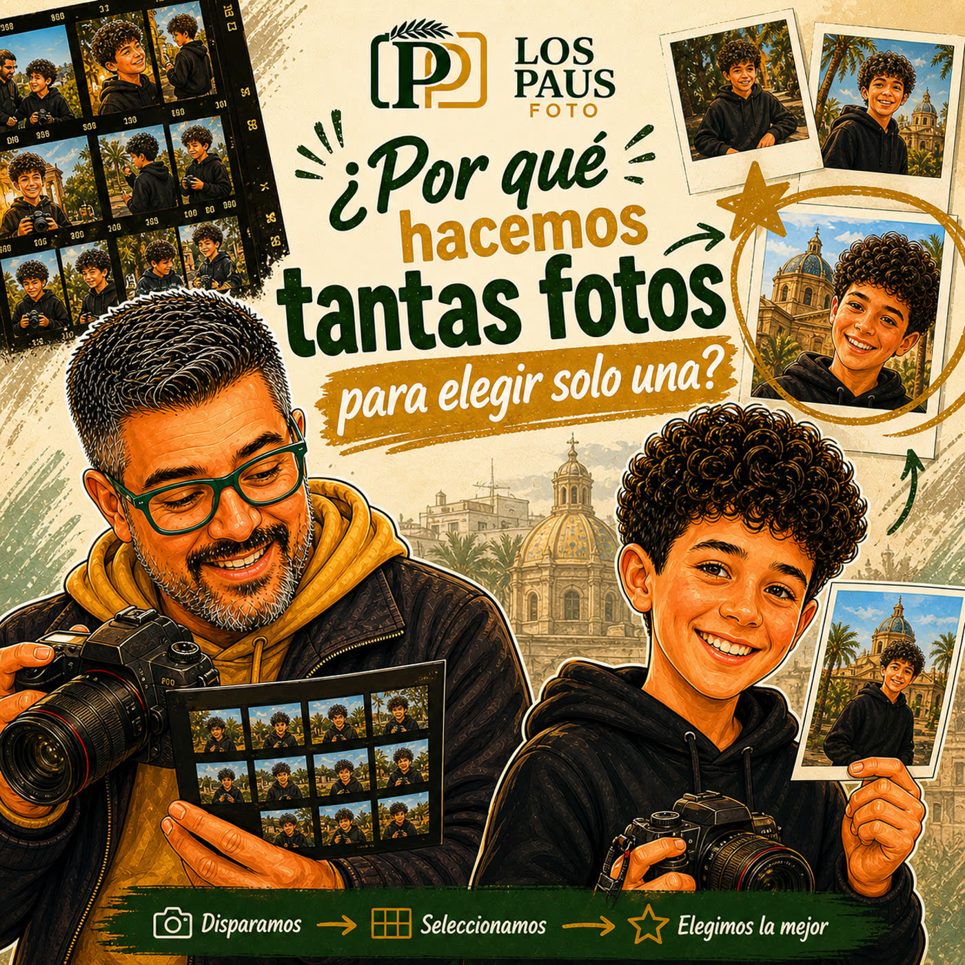 15. ¿Por qué hacemos tantas fotos para elegir solo una?