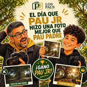 12. El día que Pau Jr hizo una foto mejor que Pau padre