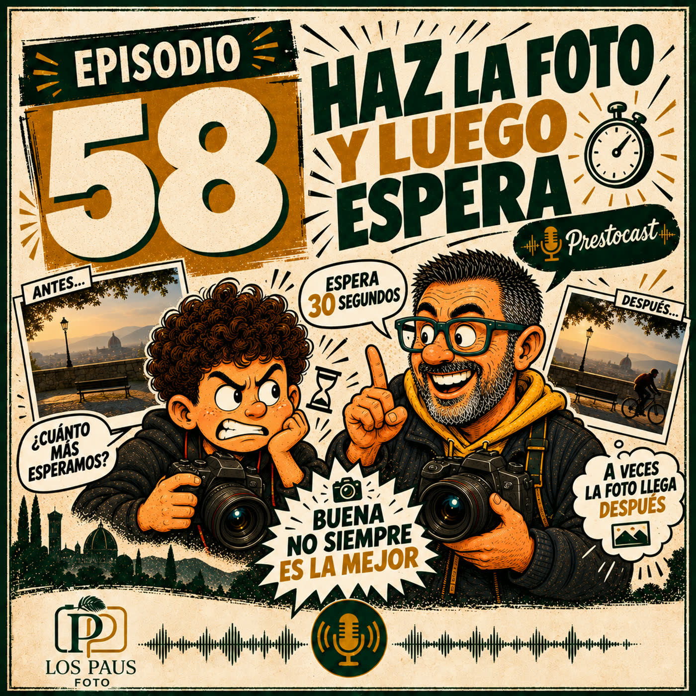 58. Haz la foto y luego espera